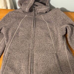 The North Face Women’s M Crescent knit full zip Hooded Zip-Up Jacket